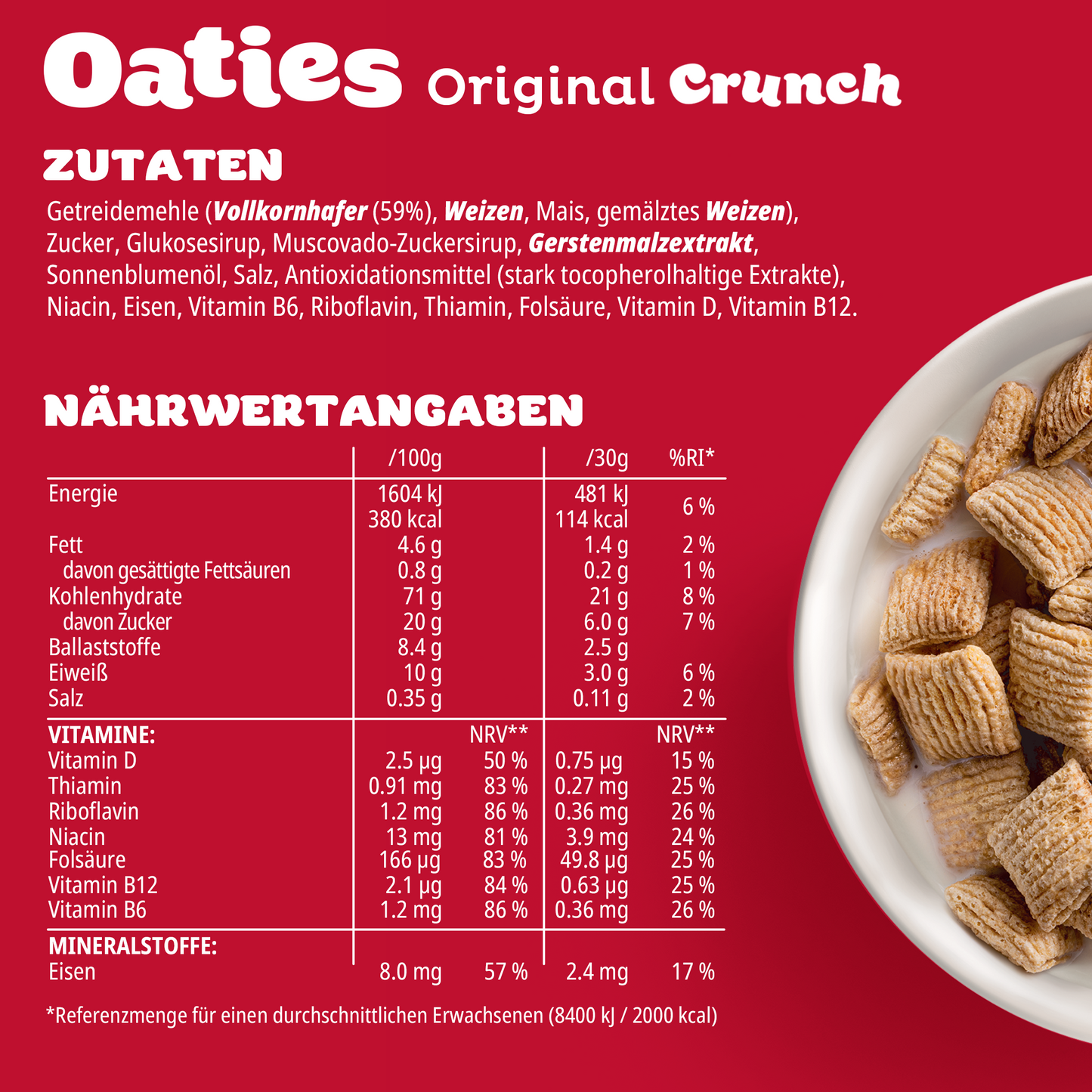 Oaties Orginal Crunch 360g