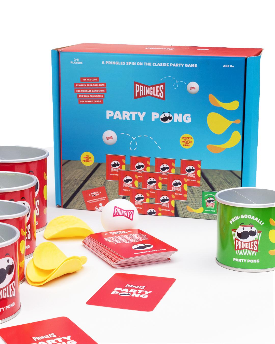 Pringles Party Pong Spiel