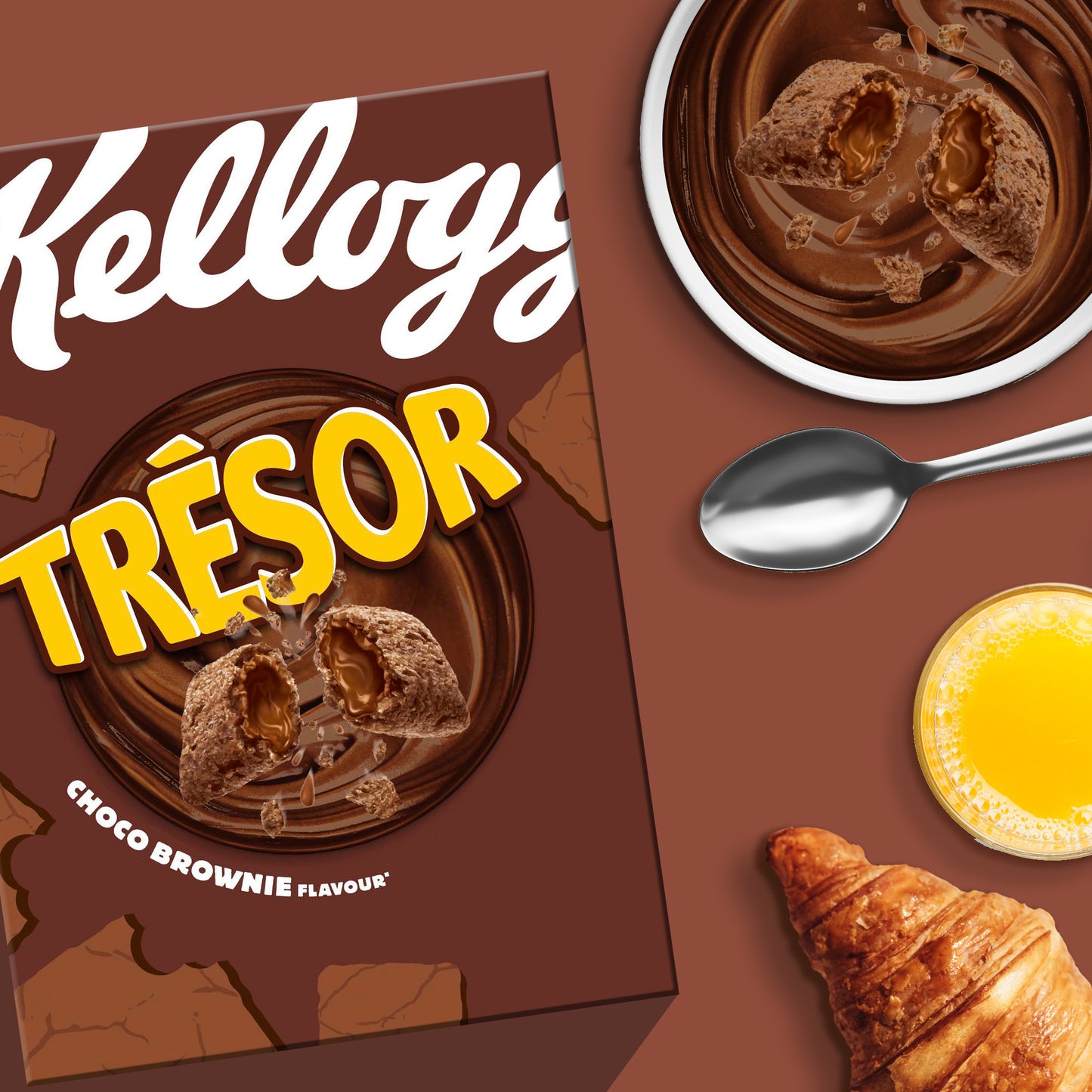 Kellogg's Tresor Chocolate Brownie - 6x 375g