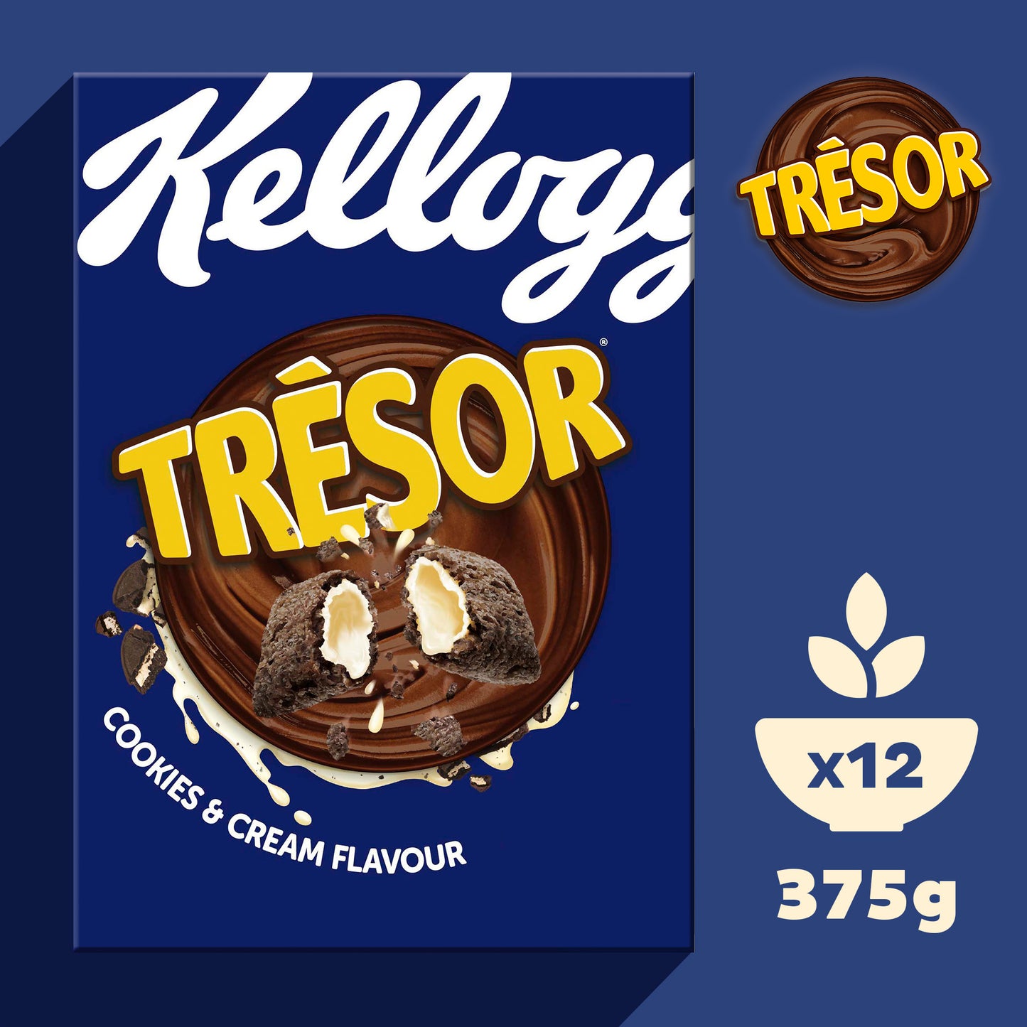 Kellogg's Tresor Cookies & Cream - 6x 375g