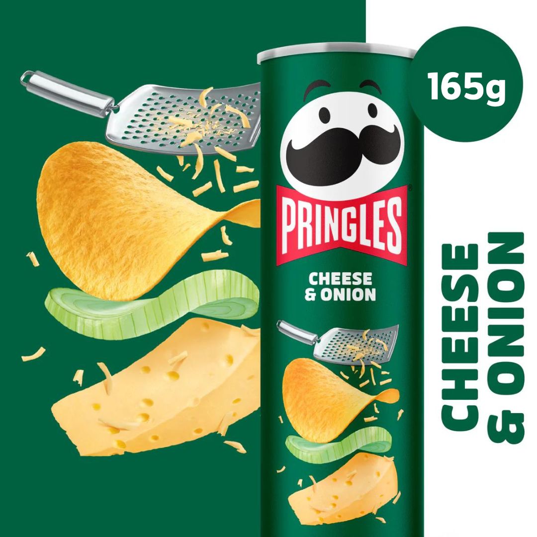 Pringles Cheese & Onion - 165g