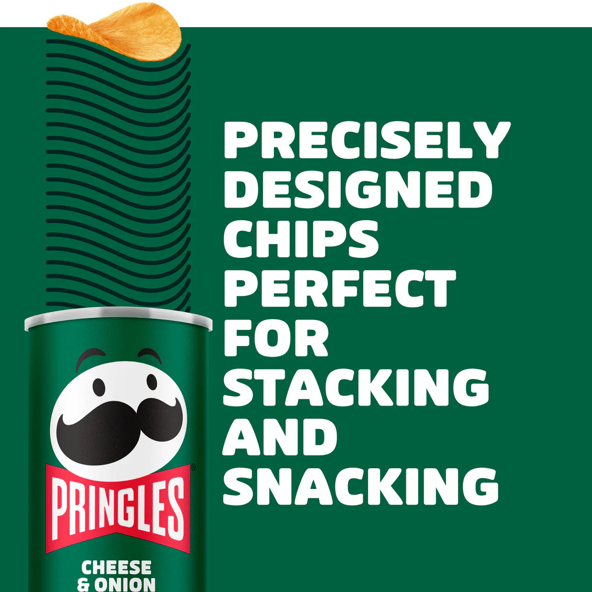 Pringles Cheese & Onion - 6x 165g