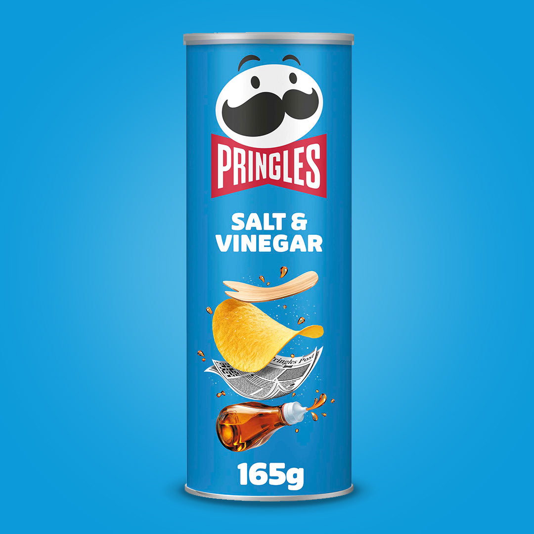 Pringles Salt & Vinegar - 165g