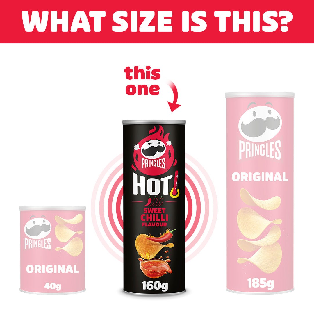 Pringles Hot Sweet Chilli - 160g