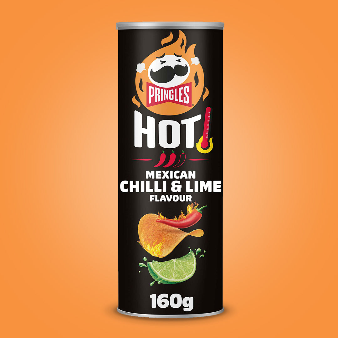 Pringles Hot Mexican Chilli & Lime Flavour - 160g