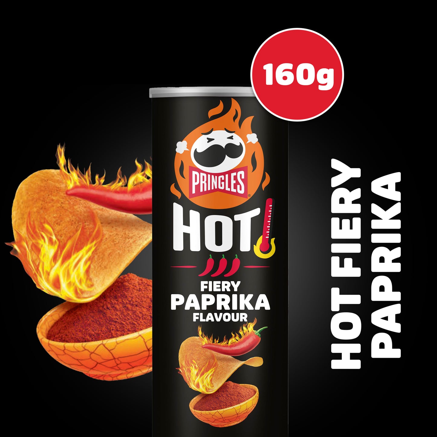 Hot Fiery Paprika - 160g