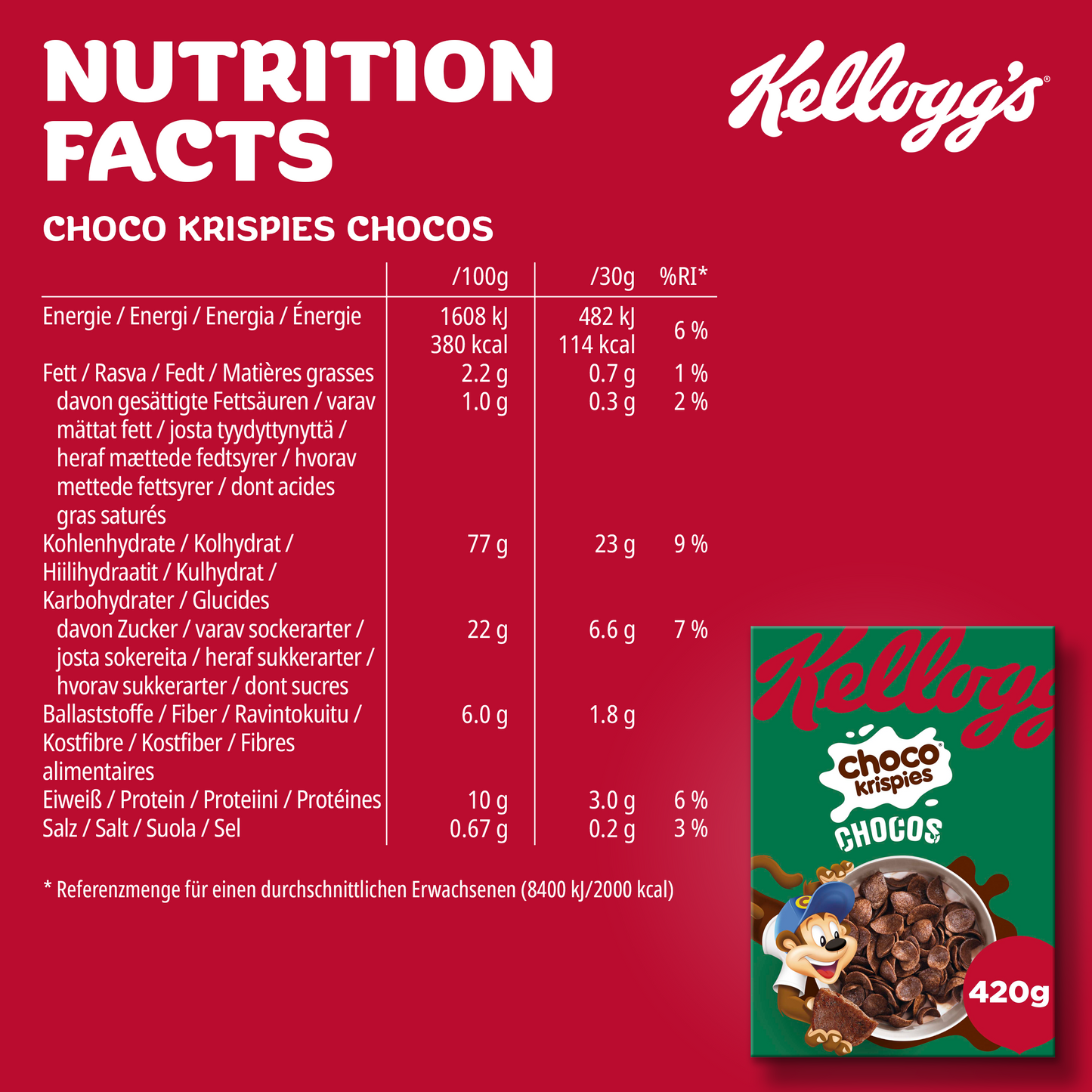 Frosties, Chocos, Cornflakes - 6