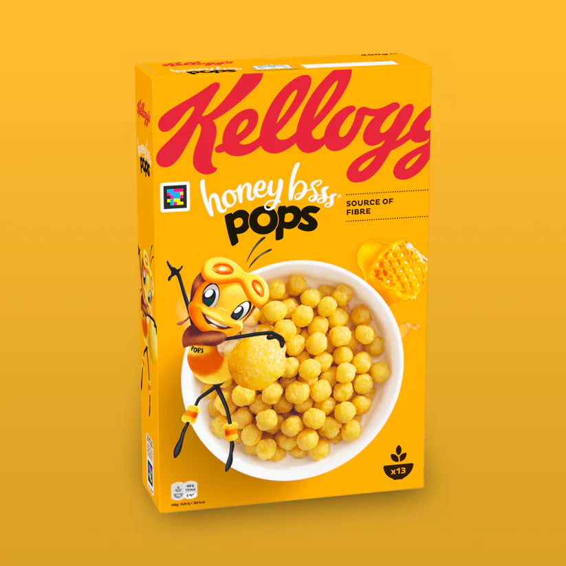 Kellogg's Honey Bsss Pops - 12x 400g