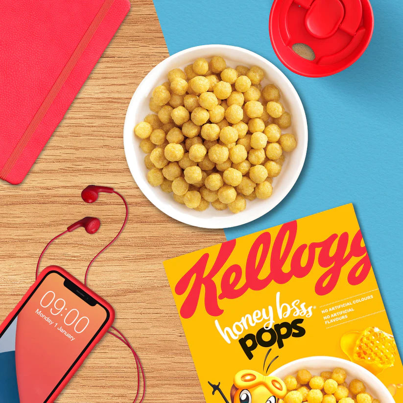 Kellogg's Honey Bsss Pops - 12x 400g