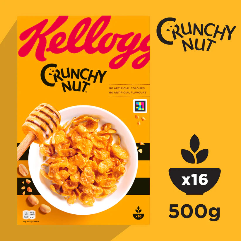 Kellogg's Crunchy Nut - 8x 500g