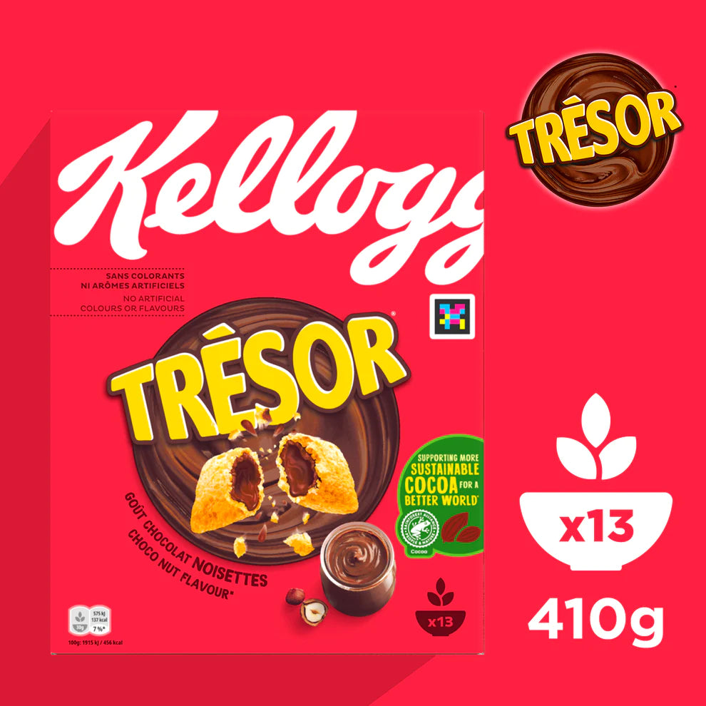 Kellogg's Tresor Choco Nut - 10x 410g