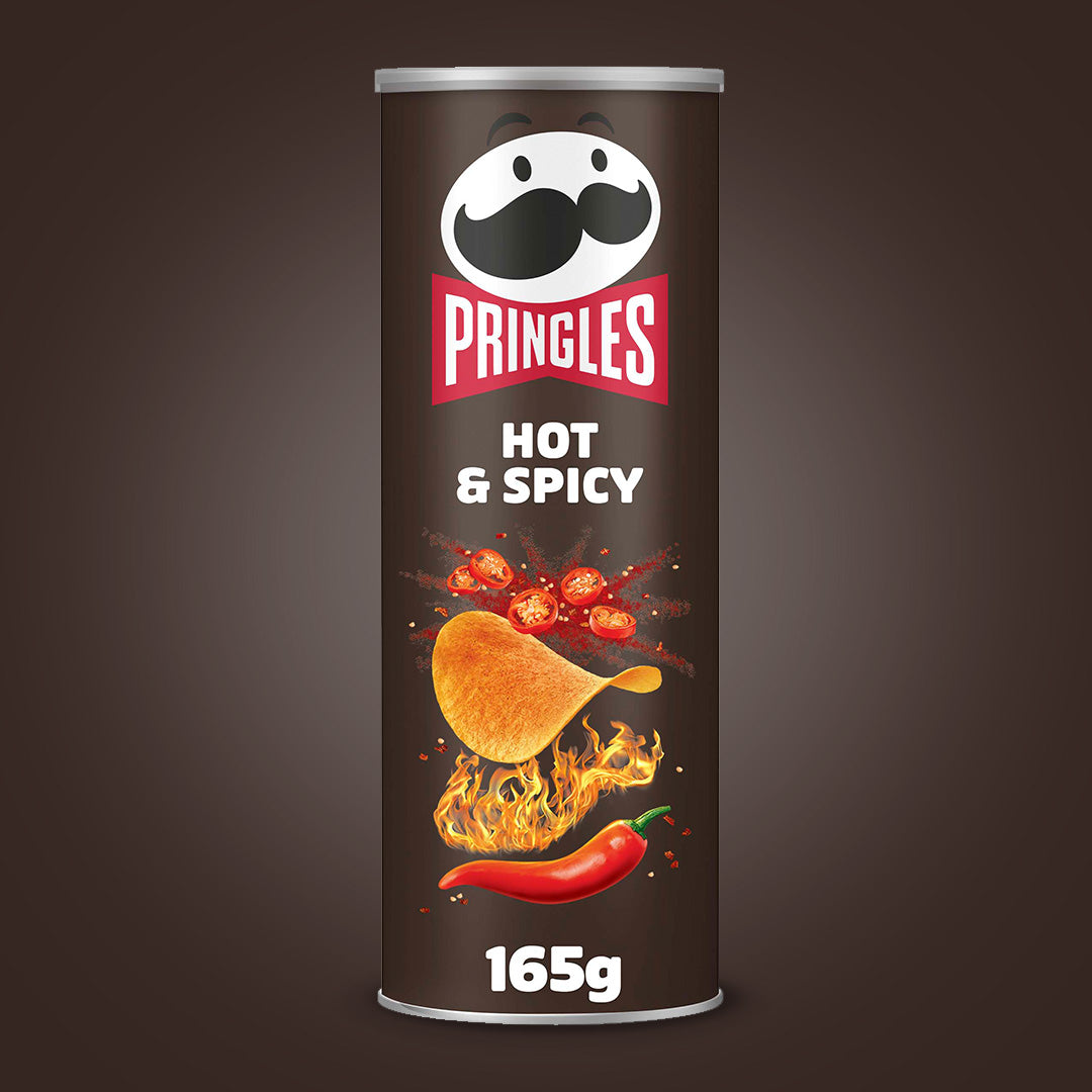 Pringles Hot & Spicy - 8x 165g