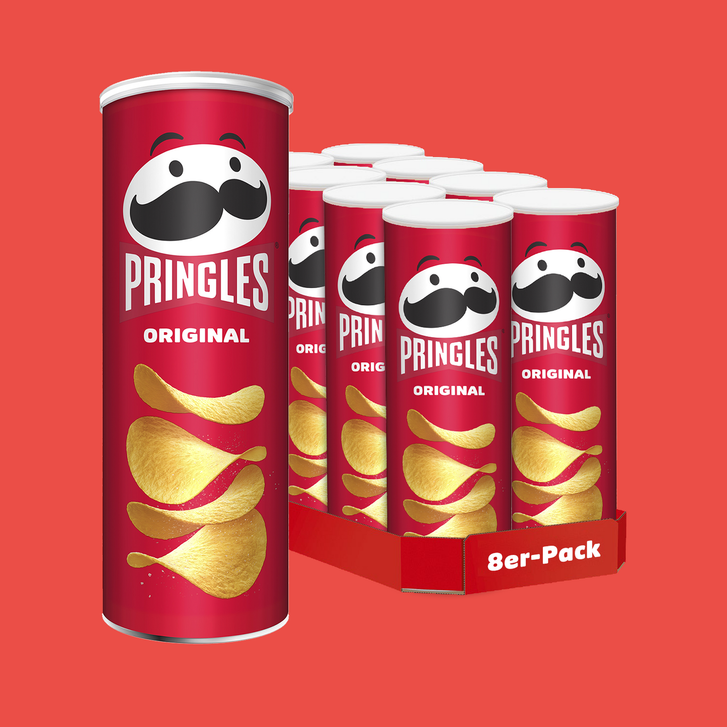Tote Bag + Pringles Original - 8x 165g