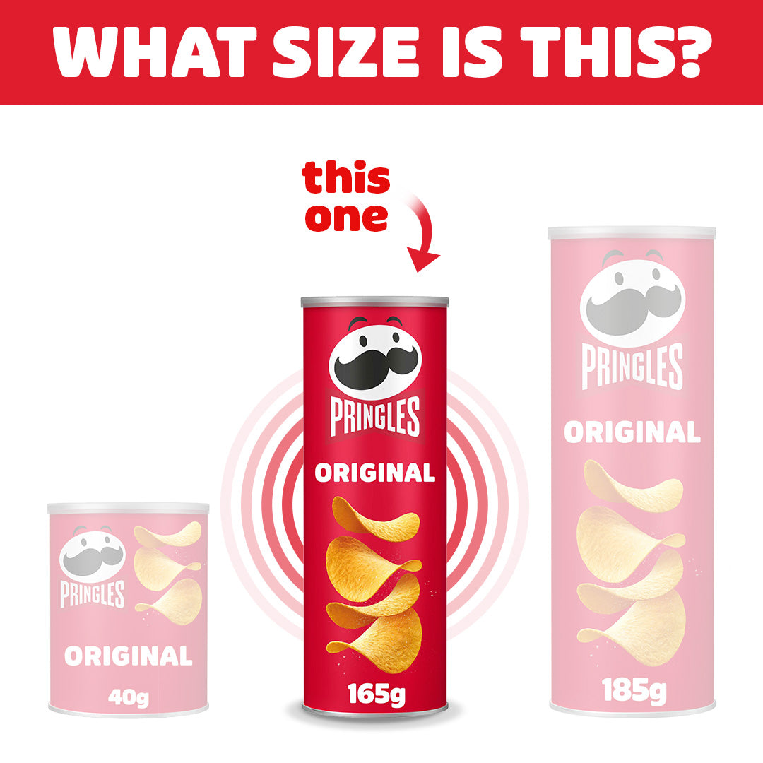 Tote Bag + Pringles Original - 8x 165g