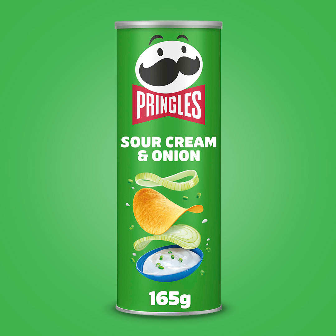 Tote Bag + Pringles Sour Cream & Onion - 8x 165g