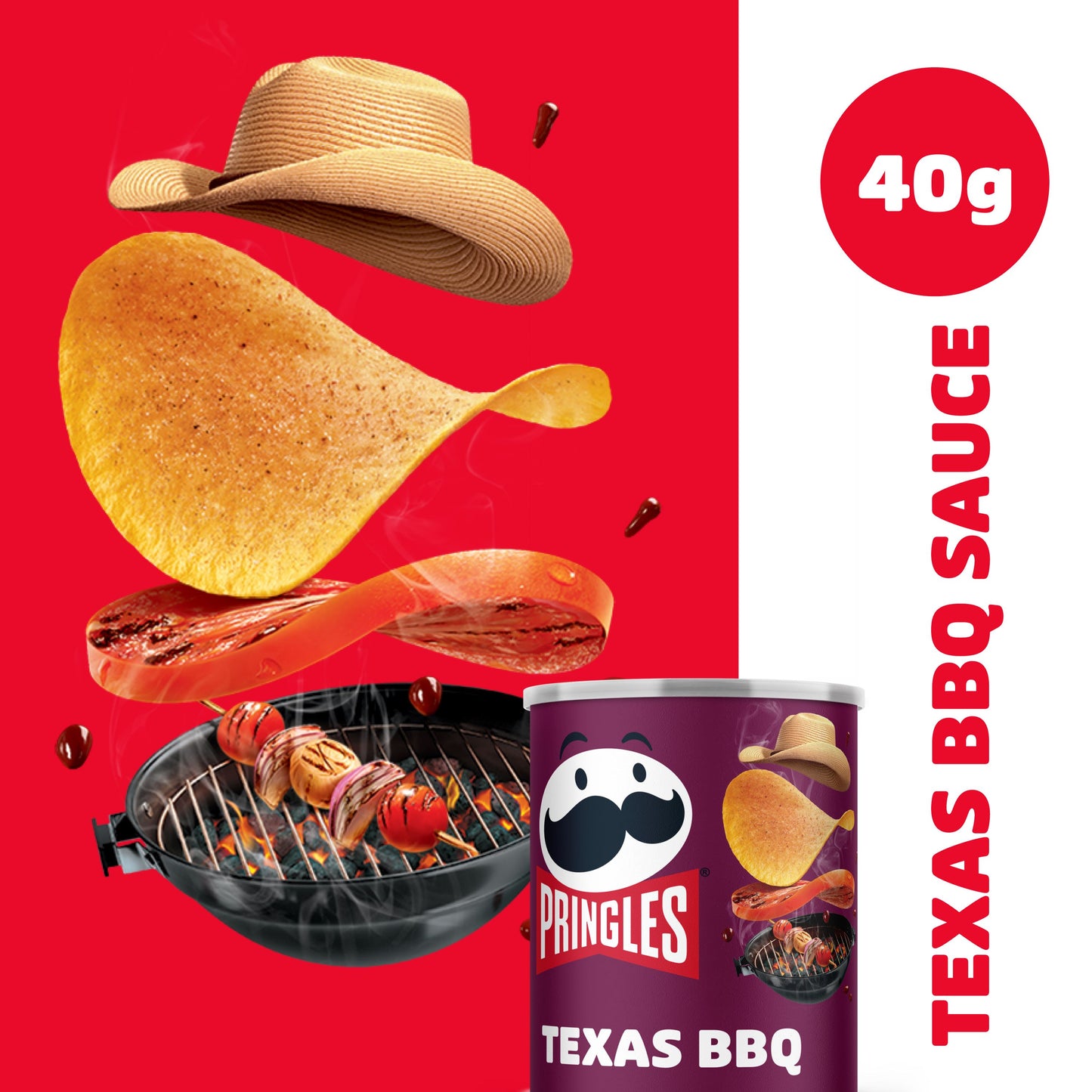 Texas BBQ Sauce - 24x 40g