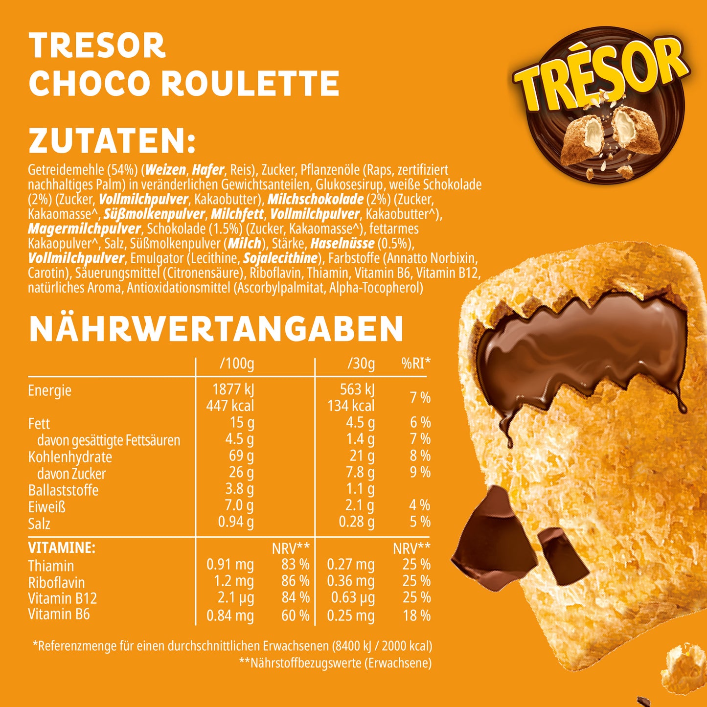 Tresor Roulette - 6x 375g