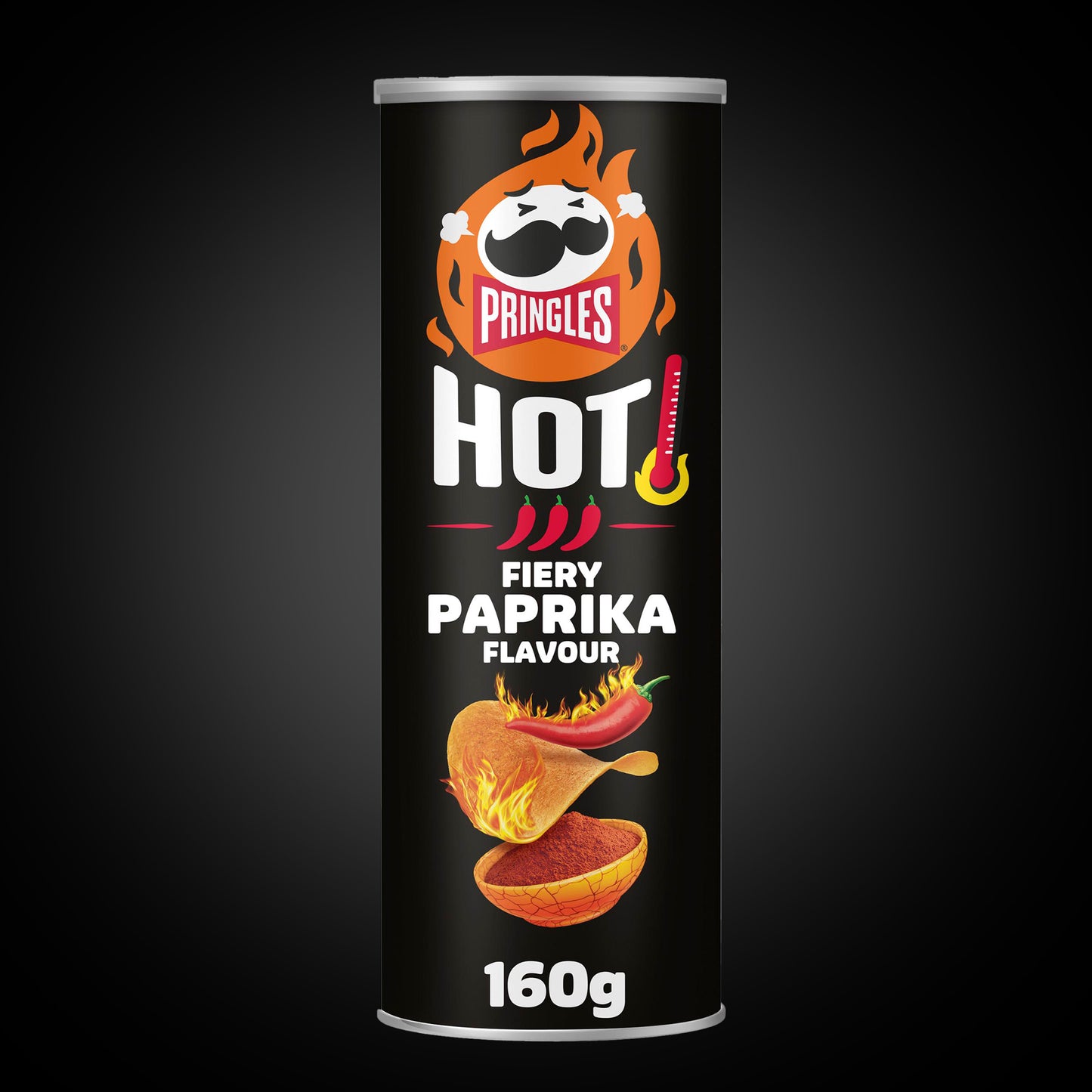 Hot Fiery Paprika - 8x 160g