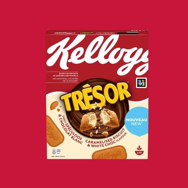 Tresor Caramelised Biscuit & White Choc - 6x 375g