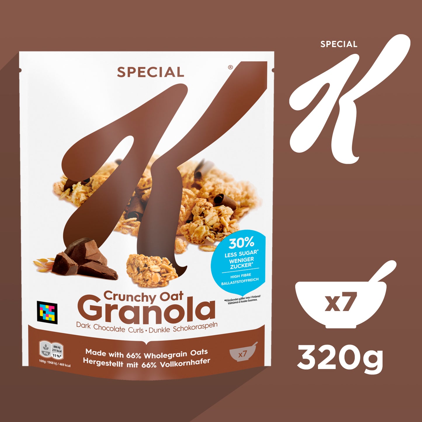 Kellogg's Special K Granola Dark Chocolate 6x 320g